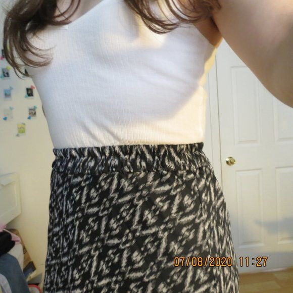 Summer high low, midi skirt - Picture 3 of 3